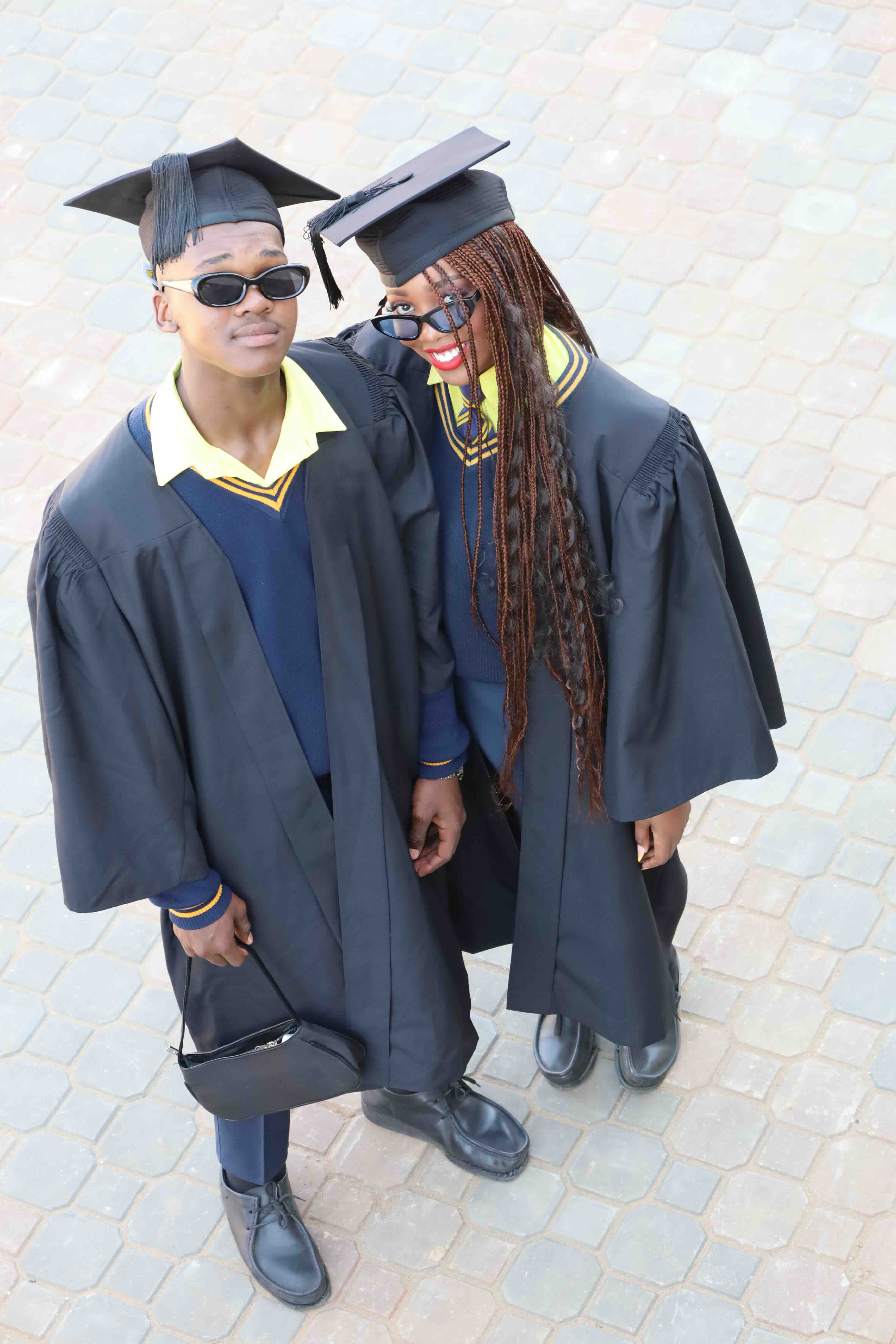 Matric couple at Village Black
